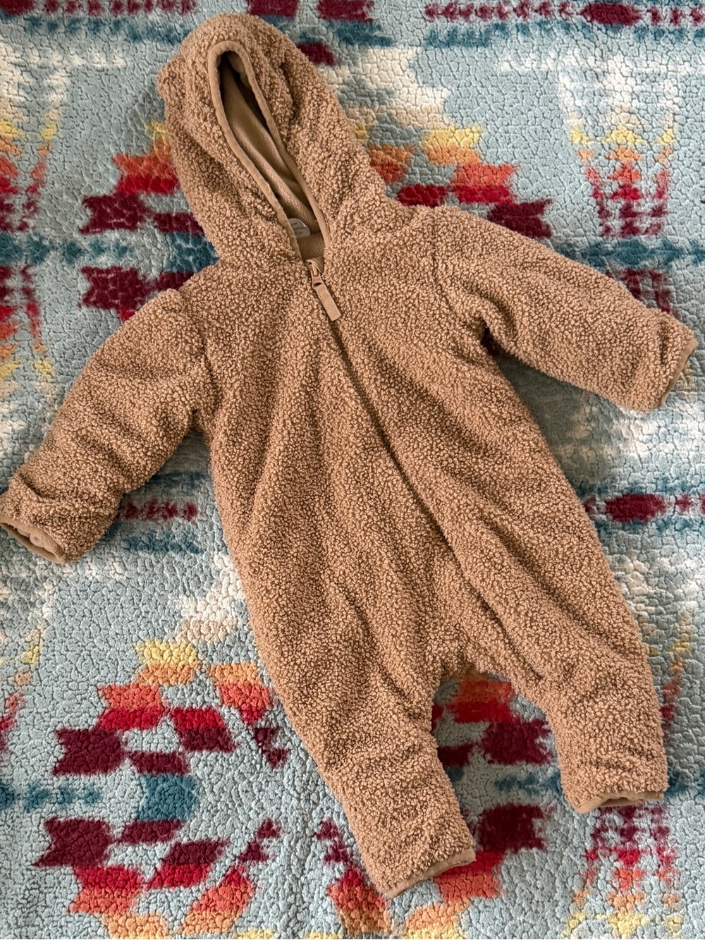 Wonder Nation Baby Teddy Suit/Onesie
